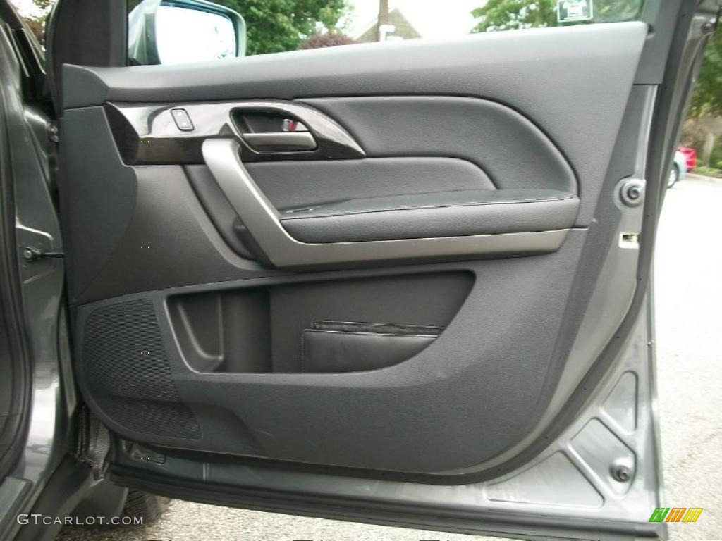 2007 MDX  - Nimbus Gray Metallic / Ebony photo #26