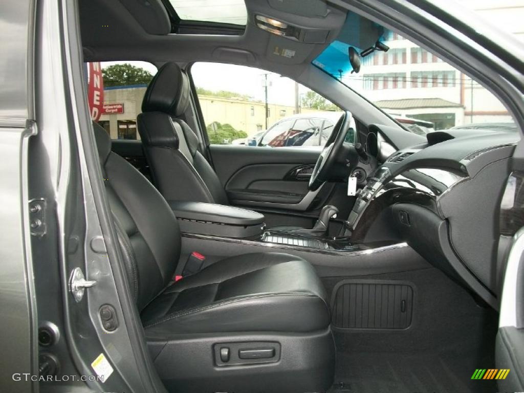 2007 MDX  - Nimbus Gray Metallic / Ebony photo #28