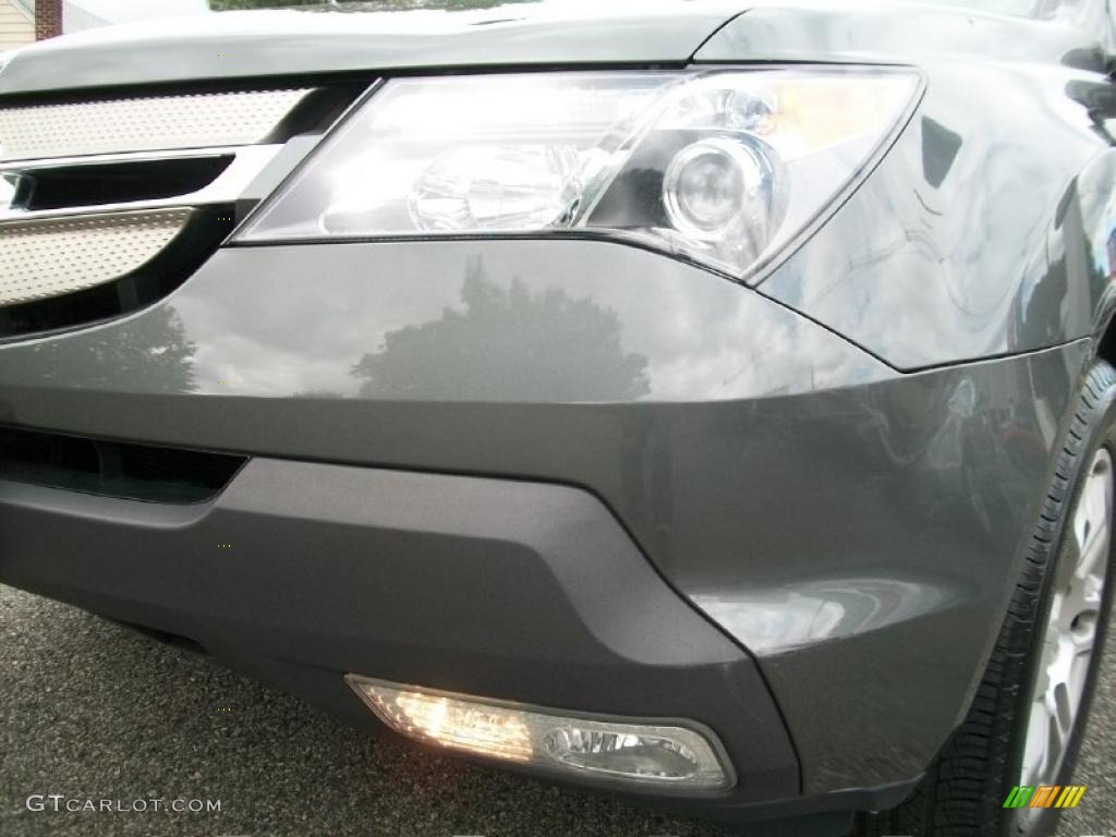 2007 MDX  - Nimbus Gray Metallic / Ebony photo #30