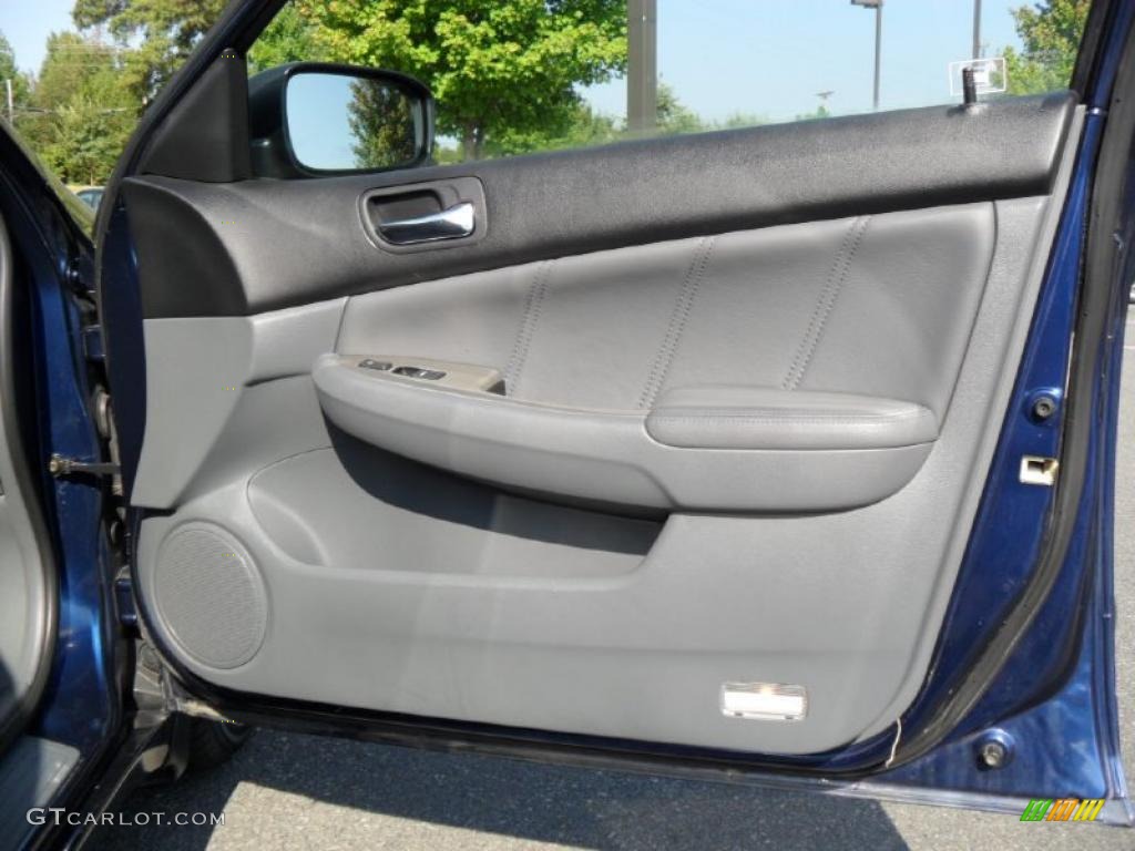 2003 Accord EX Sedan - Eternal Blue Pearl / Gray photo #20