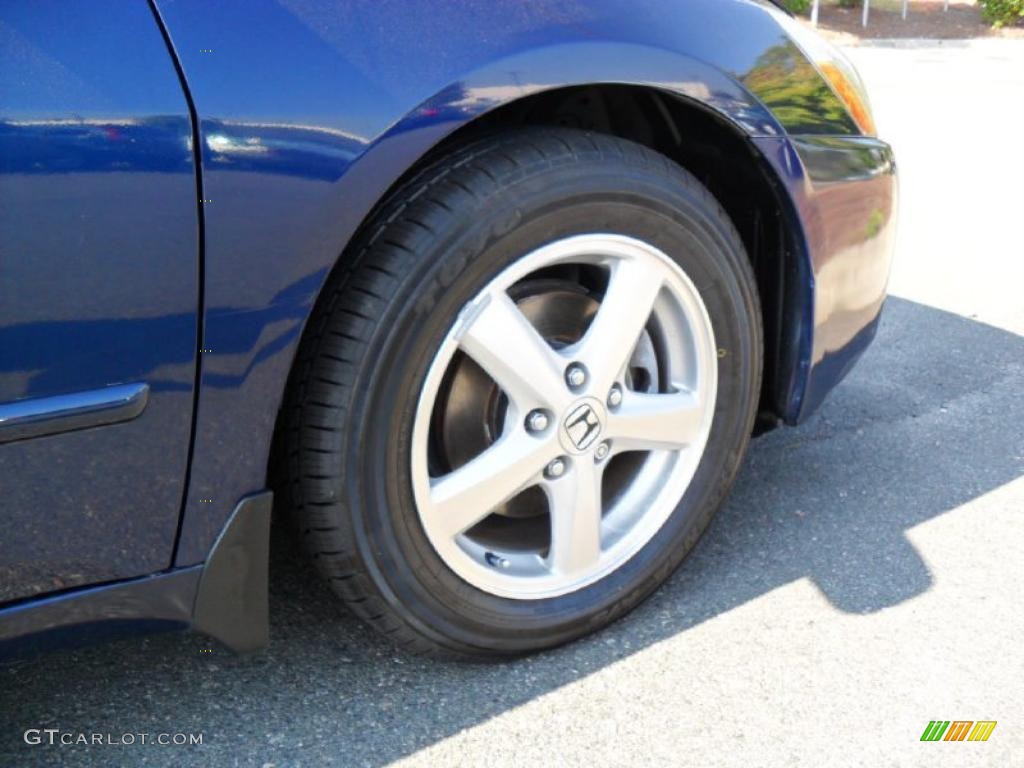 2003 Accord EX Sedan - Eternal Blue Pearl / Gray photo #21