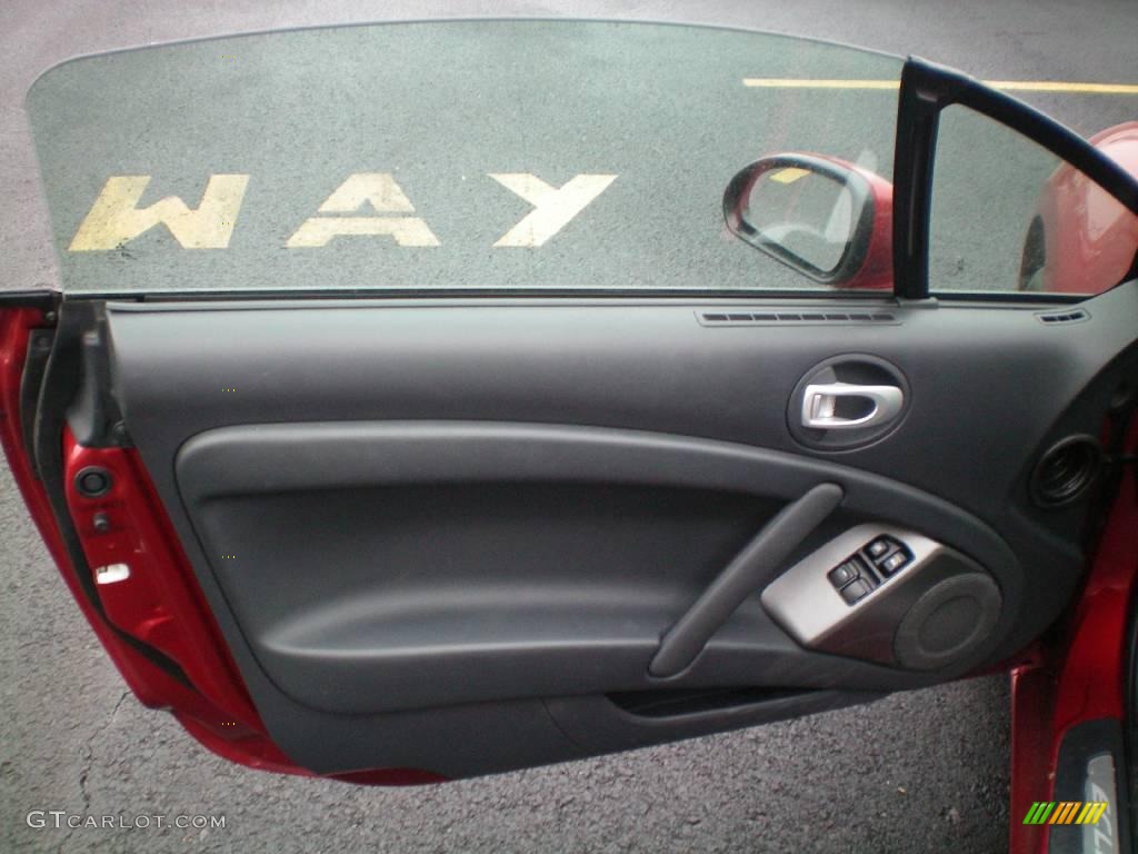 2008 Eclipse SE Coupe - Rave Red / Dark Charcoal photo #16