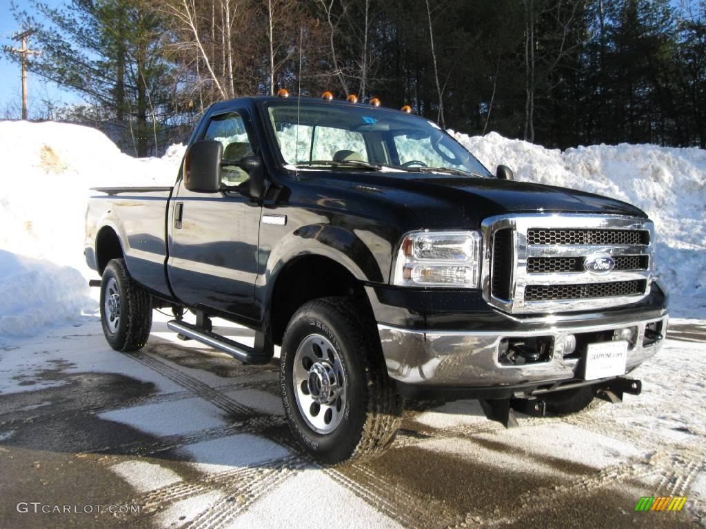 2006 Black Ford F350 Super Duty XLT Regular Cab 4x4 3664821 GTCarLot 2006-black-ford-f350-super-duty-xlt-regular-cab-4x4-3664821-gtcarlot