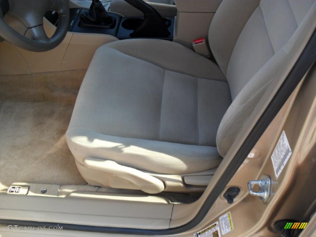 2006 Accord LX Sedan - Desert Mist Metallic / Ivory photo #9