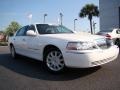 2010 Vibrant White Lincoln Town Car Signature Limited  photo #28