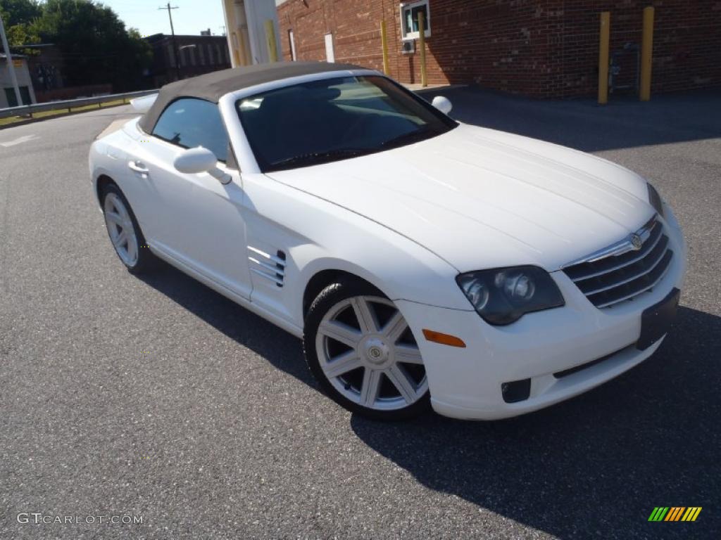 Alabaster White 2005 Chrysler Crossfire Limited Roadster Exterior Photo #36739704