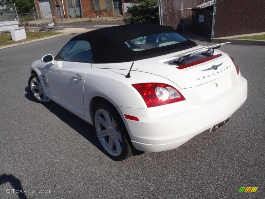 Alabaster White 2005 Chrysler Crossfire Limited Roadster Exterior Photo #36739724