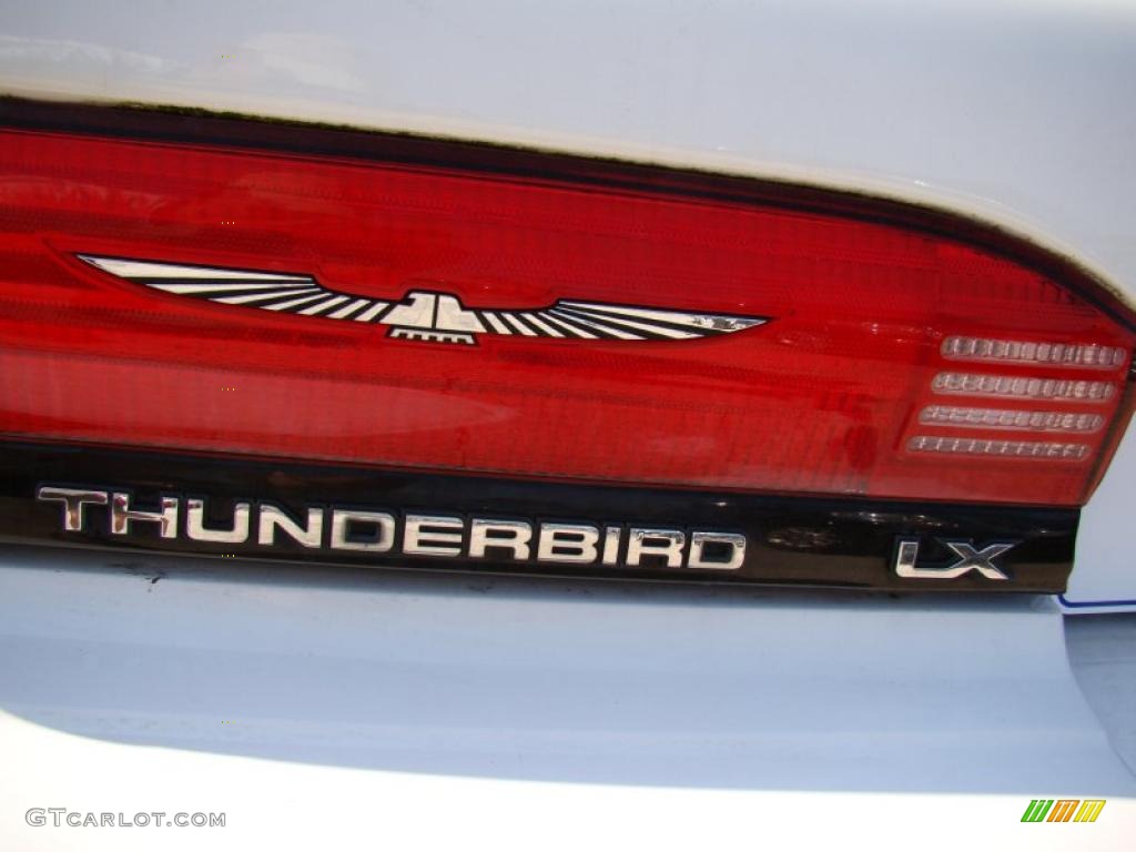 1993 Thunderbird LX - Oxford White / Red photo #33