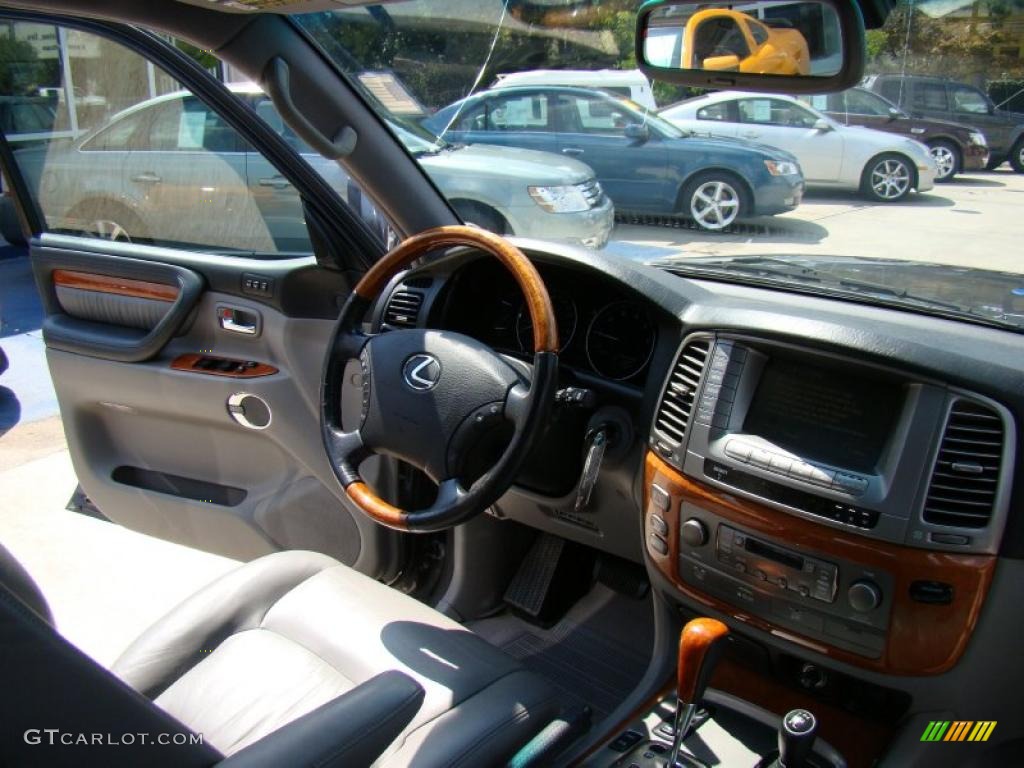 2005 LX 470 - Galactic Gray Mica / Stone photo #23