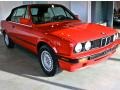 1992 Brilliant Red BMW 3 Series 318i Convertible  photo #3