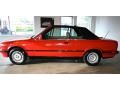 1992 Brilliant Red BMW 3 Series 318i Convertible  photo #10