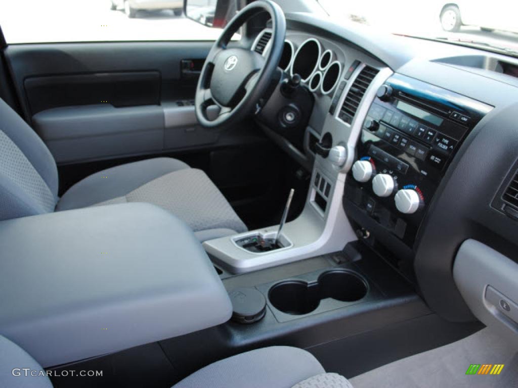 2009 Tundra SR5 Double Cab - Radiant Red / Graphite Gray photo #9