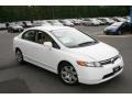 Taffeta White - Civic LX Sedan Photo No. 3