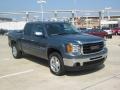 2010 Stealth Gray Metallic GMC Sierra 1500 SLE Crew Cab 4x4  photo #7