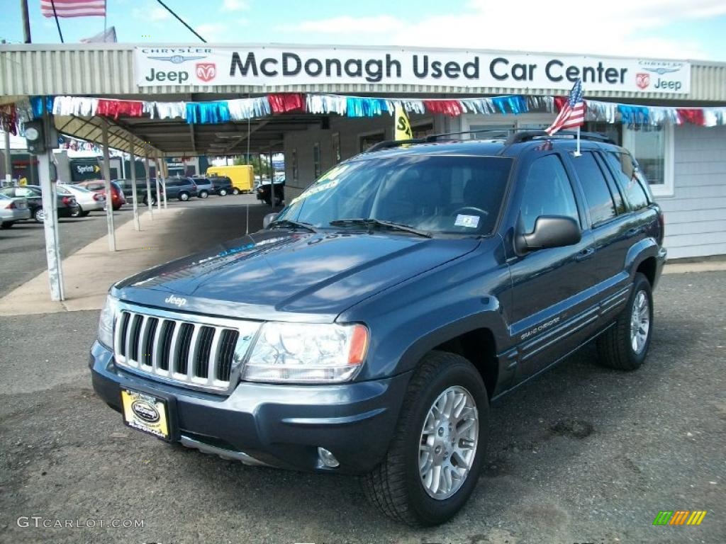2004 Grand Cherokee Limited 4x4 - Steel Blue Pearl / Dark Slate Gray photo #1