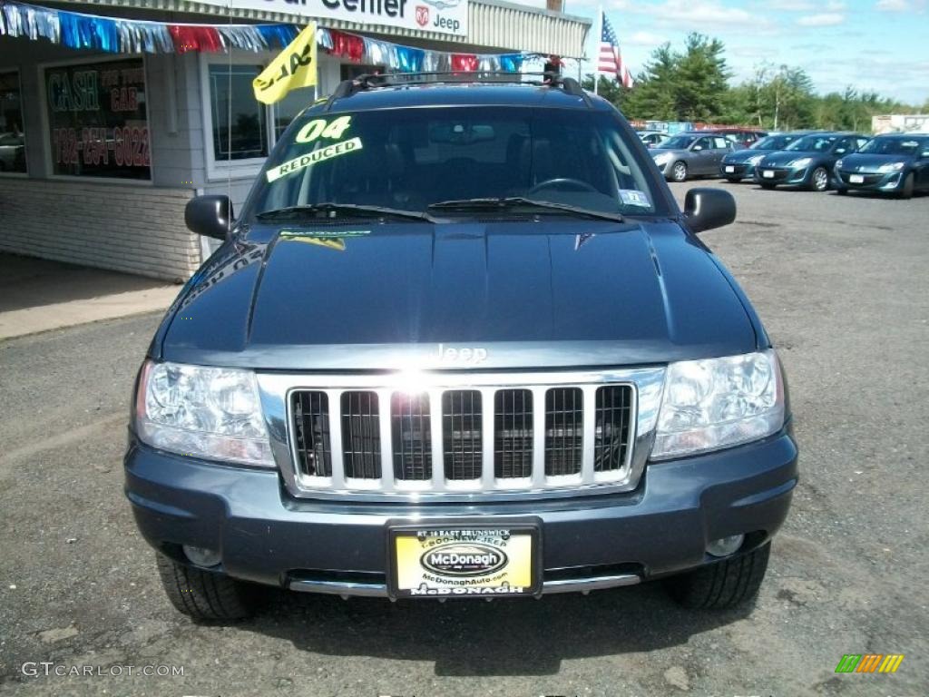 2004 Grand Cherokee Limited 4x4 - Steel Blue Pearl / Dark Slate Gray photo #2