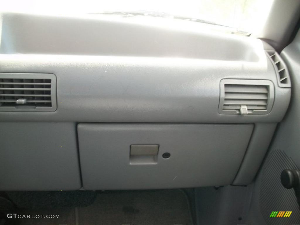 1993 Ranger XL Regular Cab - Raven Black / Grey photo #12