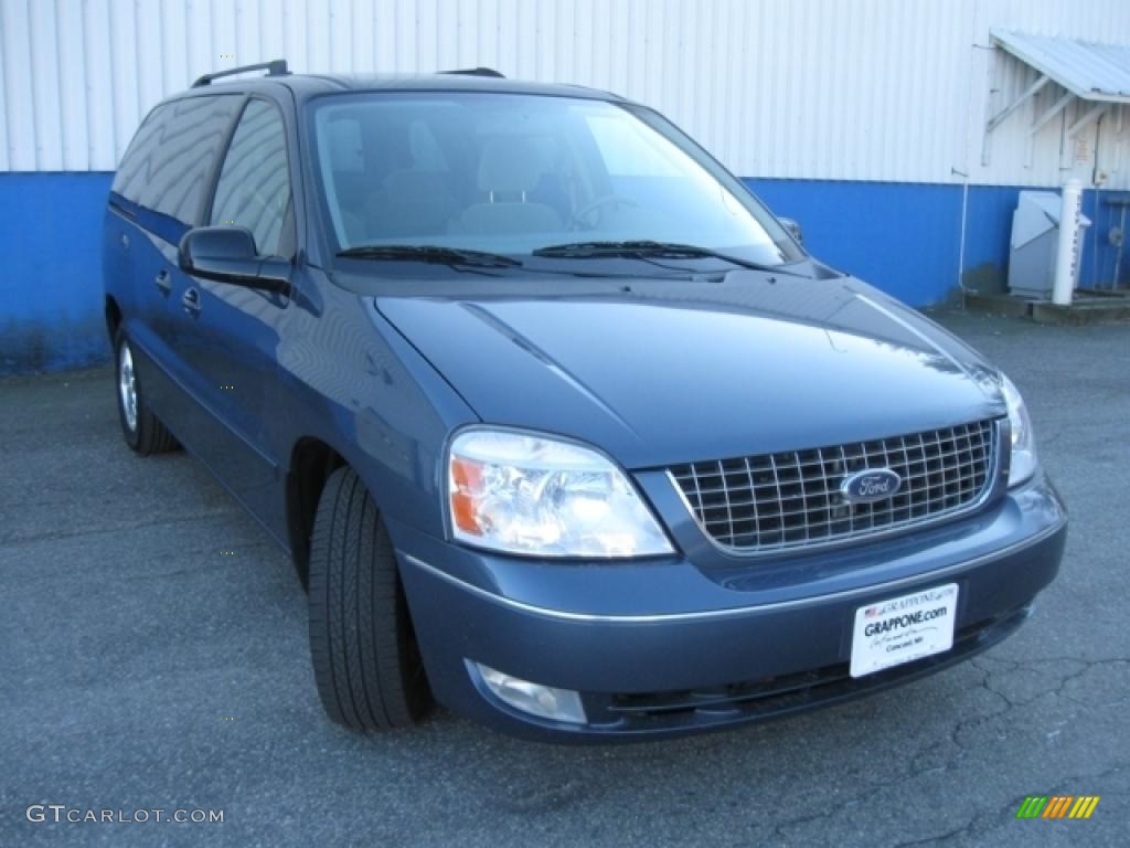 2006 Freestar SEL - Norsea Blue Metallic / Pebble Beige photo #2