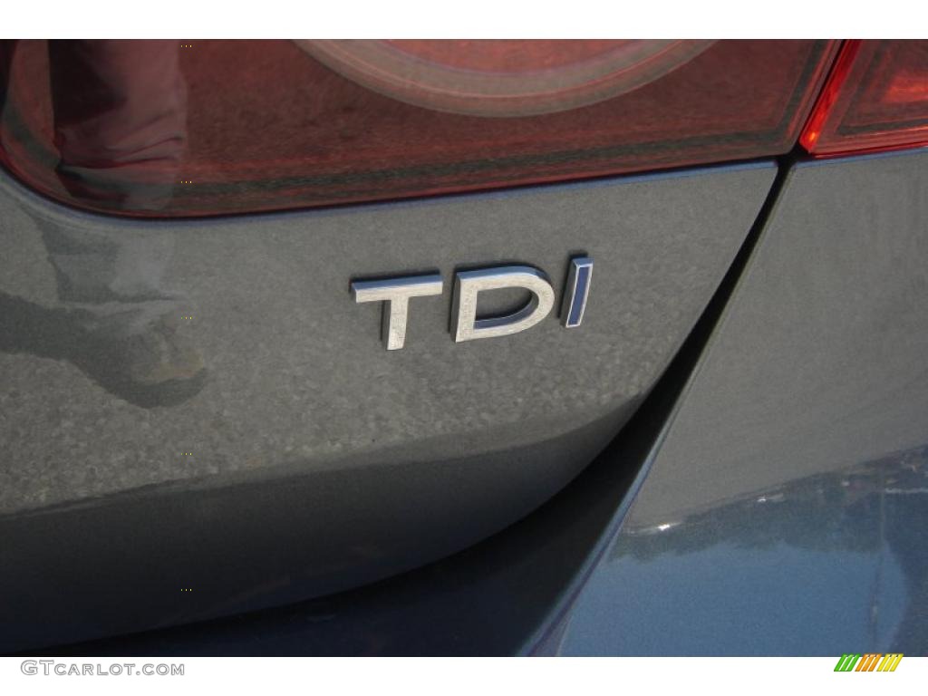 2009 Jetta TDI Sedan - Platinum Gray Metallic / Anthracite photo #6