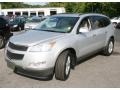 2010 Silver Ice Metallic Chevrolet Traverse LT AWD  photo #1