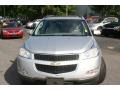 2010 Silver Ice Metallic Chevrolet Traverse LT AWD  photo #2
