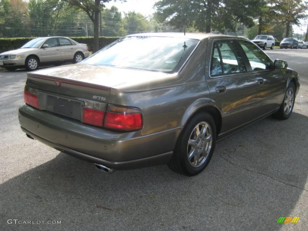 2001 Seville STS - Dark Bronzemist Metallic / Shale photo #4