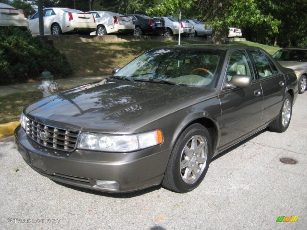 2001 Seville STS - Dark Bronzemist Metallic / Shale photo #8