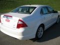 2011 White Platinum Tri-Coat Ford Fusion SEL V6  photo #6