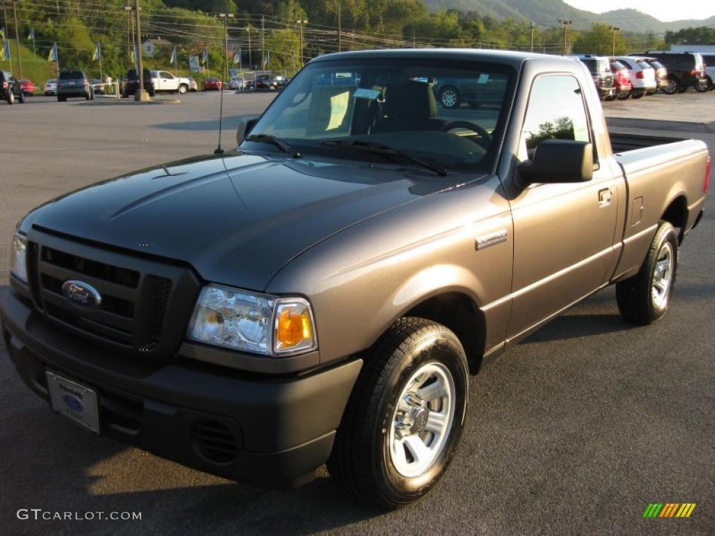 2011 Ranger XL Regular Cab - Dark Shadow Grey Metallic / Medium Dark Flint photo #2