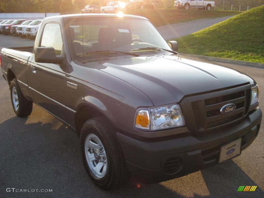 2011 Ranger XL Regular Cab - Dark Shadow Grey Metallic / Medium Dark Flint photo #4