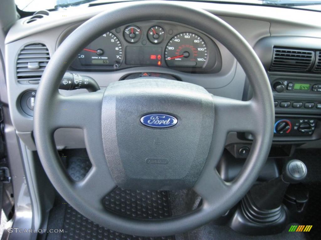 2011 Ranger XL Regular Cab - Dark Shadow Grey Metallic / Medium Dark Flint photo #21