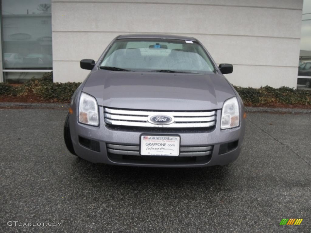 2007 Fusion S - Tungsten Grey Metallic / Light Stone photo #9