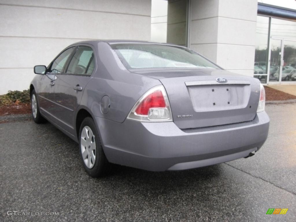2007 Fusion S - Tungsten Grey Metallic / Light Stone photo #12