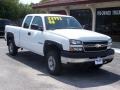 2006 Summit White Chevrolet Silverado 2500HD Work Truck Extended Cab 4x4  photo #4