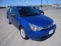 2011 Blue Flame Metallic Ford Focus SE Sedan  photo #1