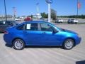 2011 Blue Flame Metallic Ford Focus SE Sedan  photo #2