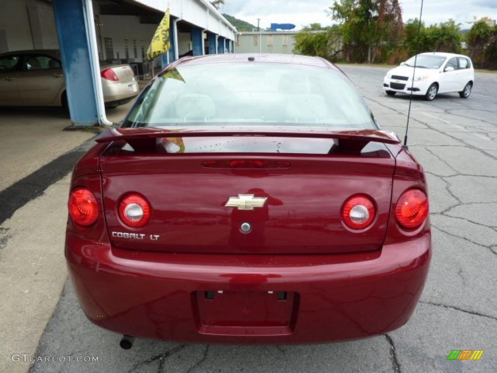 2007 Cobalt LT Coupe - Sport Red Tint Coat / Gray photo #9