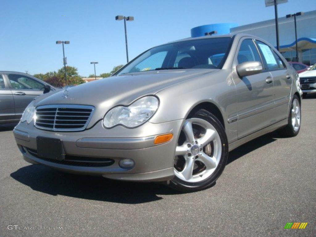 2004 C 230 Kompressor Sedan - Granite Grey Metallic / Black photo #1