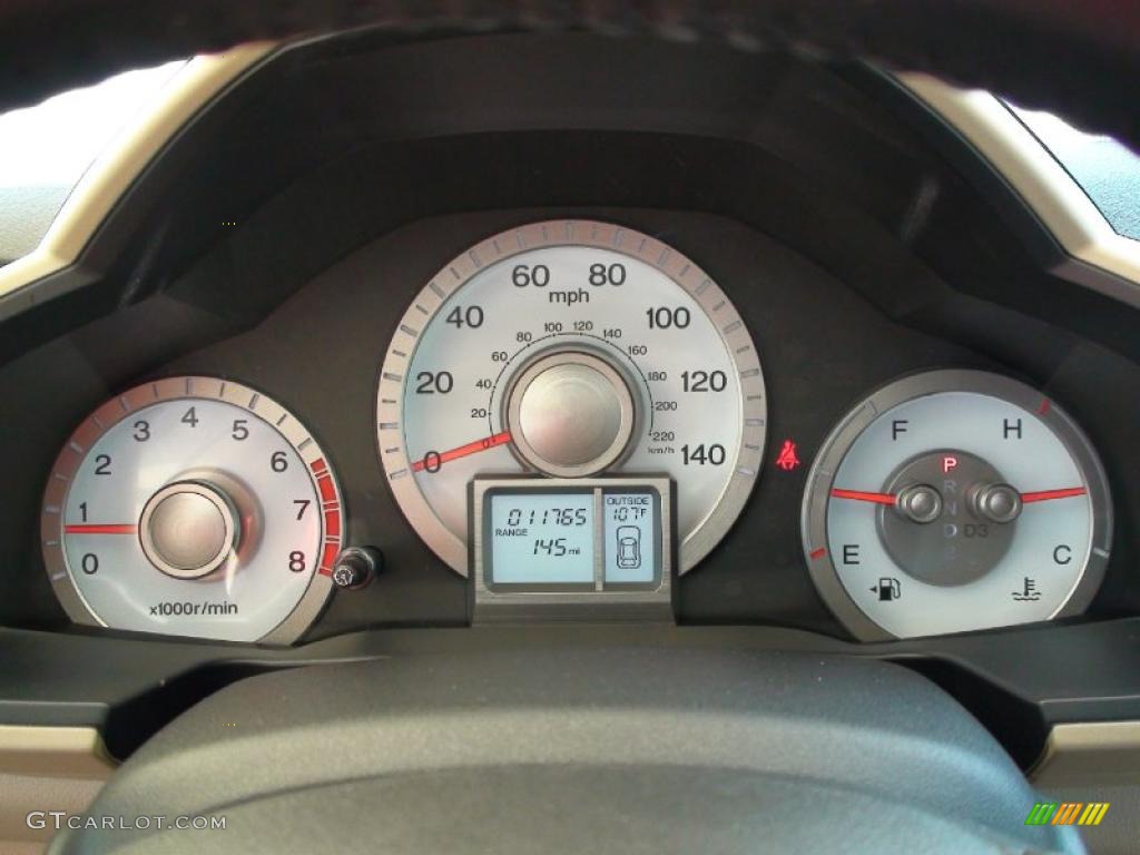 2010 Honda Pilot EX-L Gauges Photo #36759729