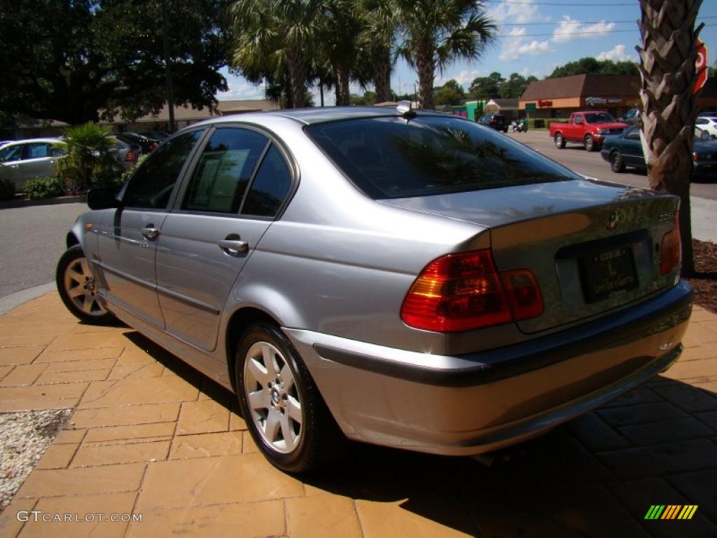 2004 3 Series 325i Sedan - Silver Grey Metallic / Black photo #33