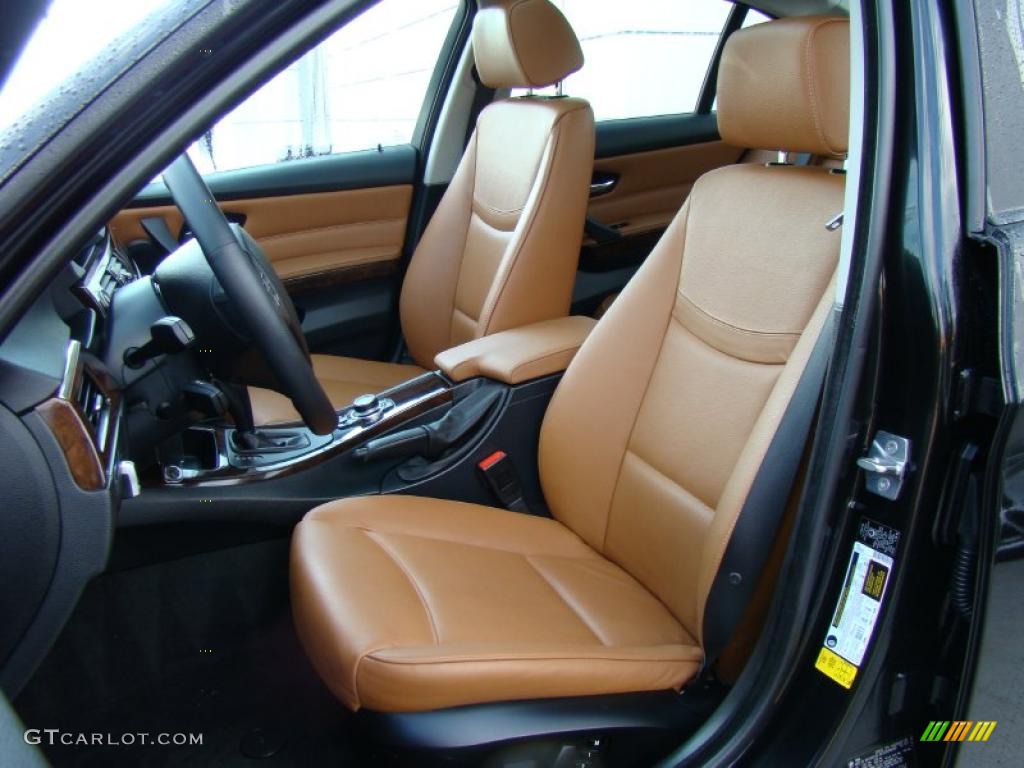 2010 3 Series 328i xDrive Sedan - Black Sapphire Metallic / Saddle Brown Dakota Leather photo #8