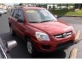 2010 Volcanic Red Kia Sportage LX  photo #3