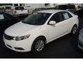 2010 Clear White Kia Forte EX  photo #1