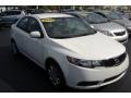 2010 Clear White Kia Forte EX  photo #3