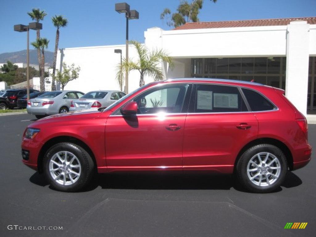 2010 Q5 3.2 quattro - Garnet Red Pearl Effect / Black photo #3