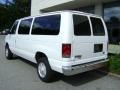 2008 Oxford White Ford E Series Van E350 Super Duty XLT Passenger  photo #3