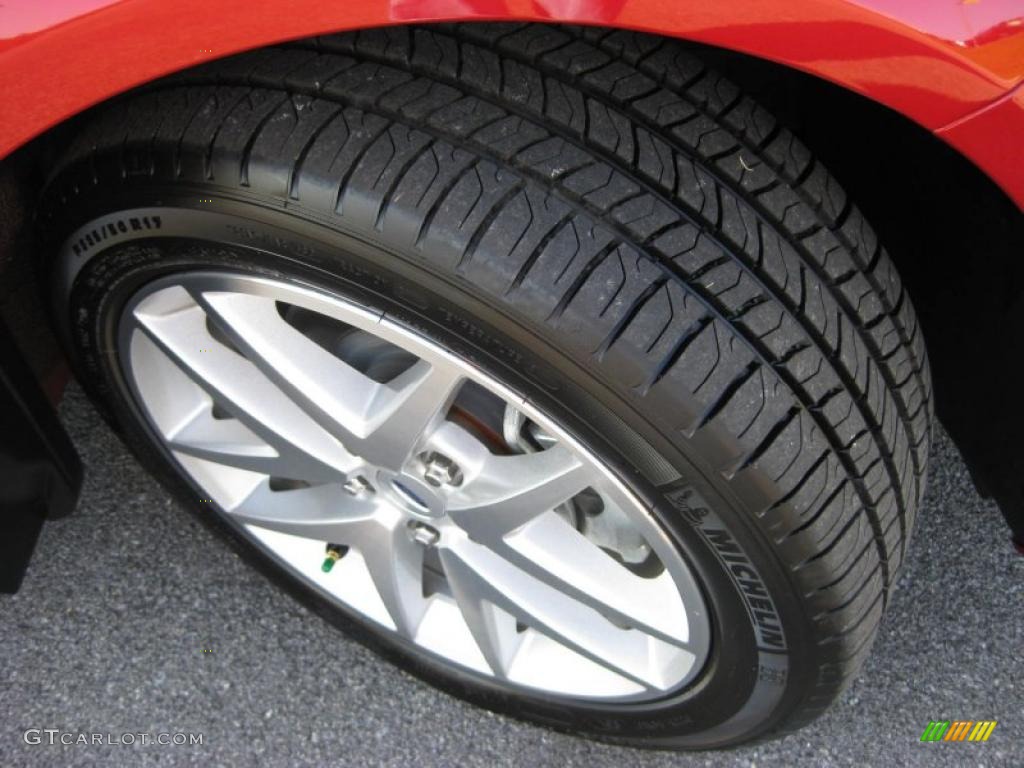 2011 Fusion SEL - Red Candy Metallic / Camel photo #10