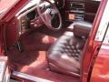 1991 Autumn Maple Red Metallic Cadillac Brougham d'Elegance  photo #17