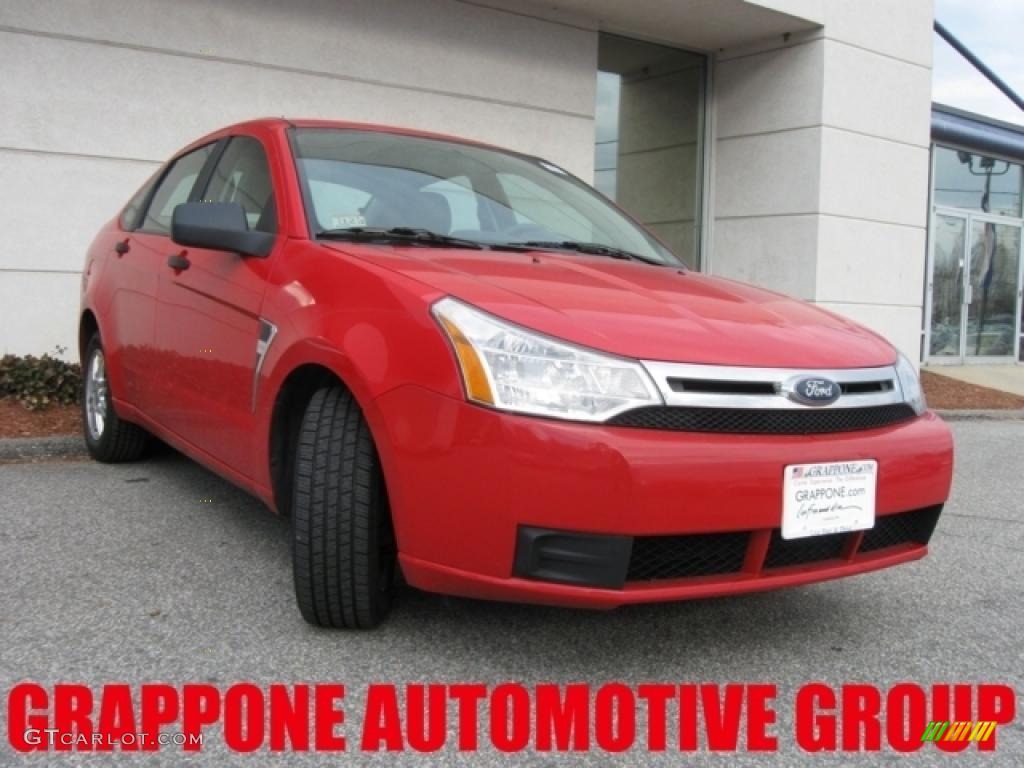 Vermillion Red Ford Focus