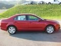2011 Red Candy Metallic Ford Fusion SE V6  photo #5